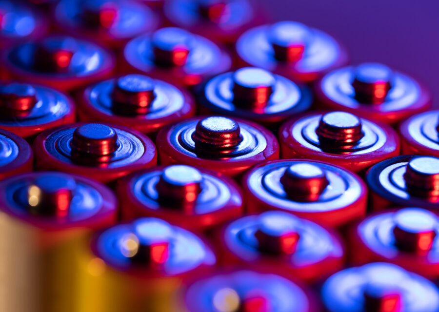 Lightsave Facilities Electrical Batteries Red